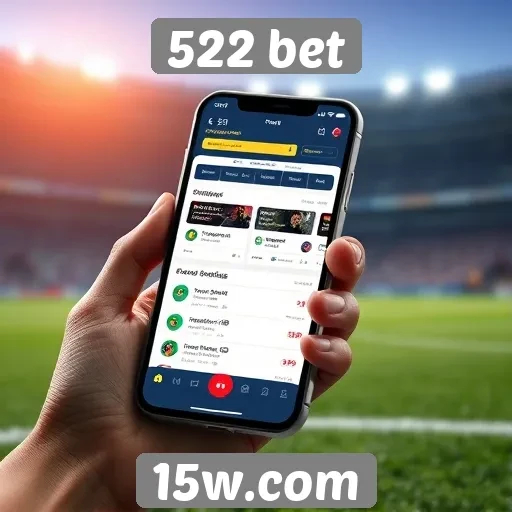 Experiência do usuário em dispositivos móveis na 522 bet